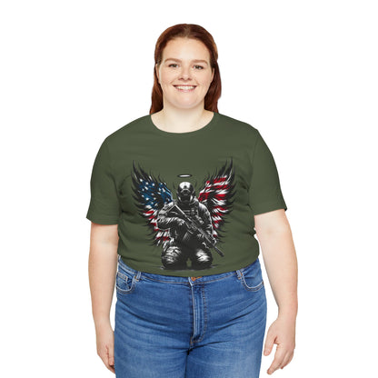 Patriotic Soldier with HaloT-shirt