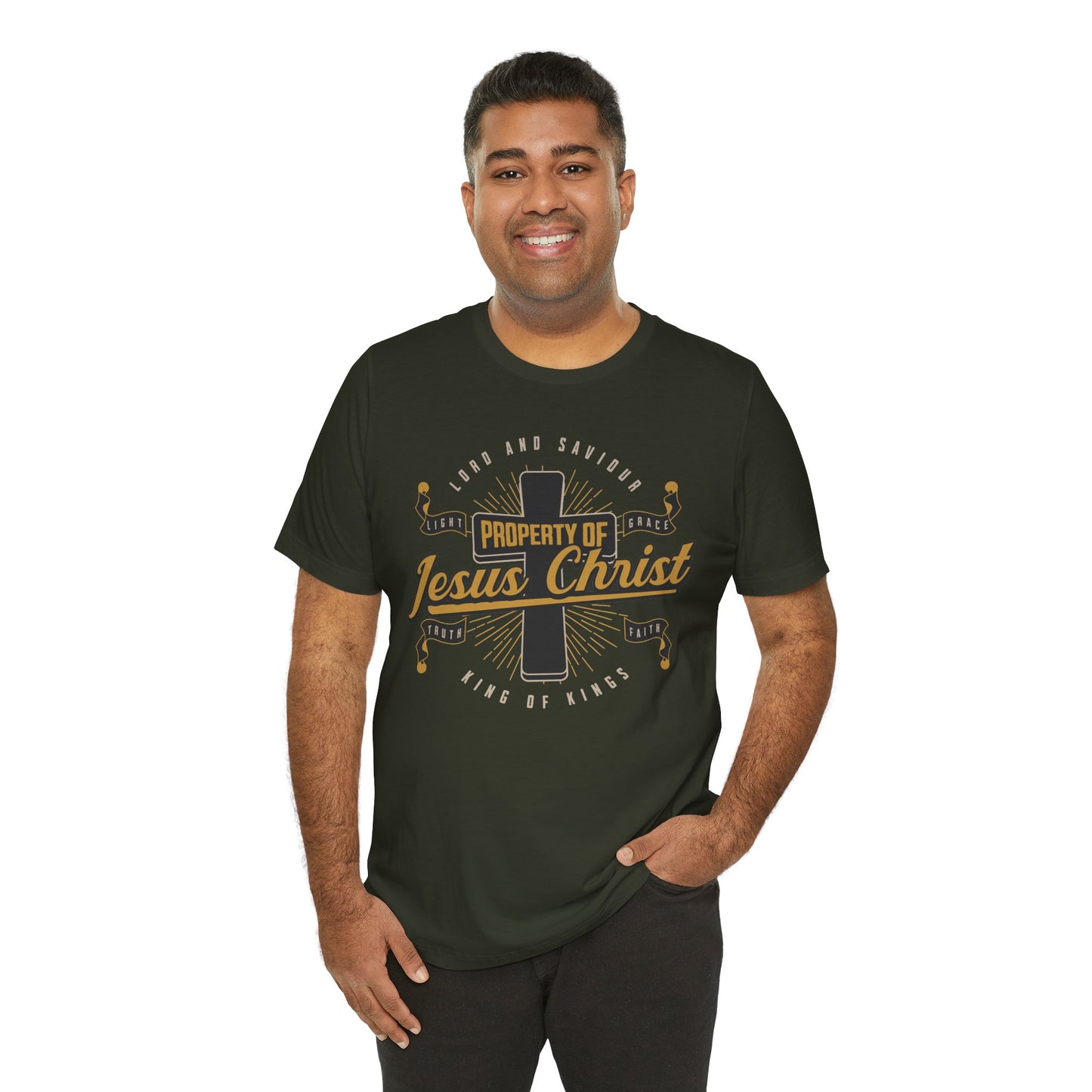 Christian Unisex Tee - Property of Jesus Christ Shirt