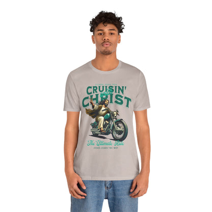 Christian Unisex Tee - Cruisin' with Christ Design