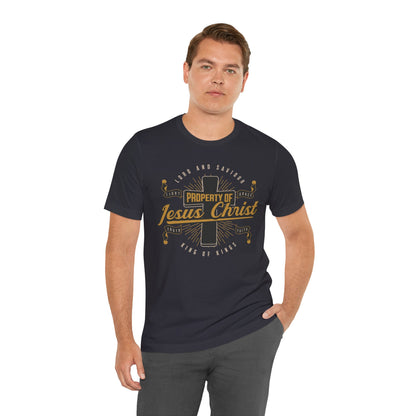 Christian Unisex Tee - Property of Jesus Christ Shirt