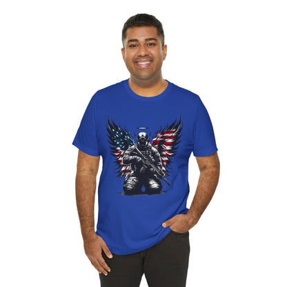 Patriotic Soldier with HaloT-shirt