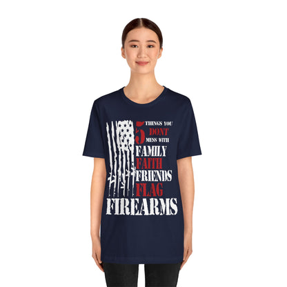 Patriotic Tee Shirt, USA Flag Faith Family Friends Graphic Unisex Jersey, Patriotic Shirt, American Apparel, Patriotic Clothing, Patriotic