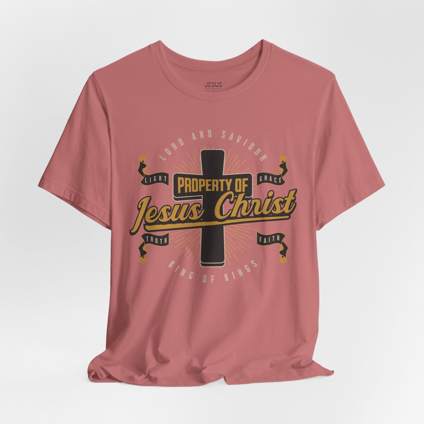 Christian Unisex Tee - Property of Jesus Christ Shirt