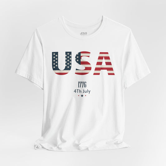 USA 1776 4th of July Tee