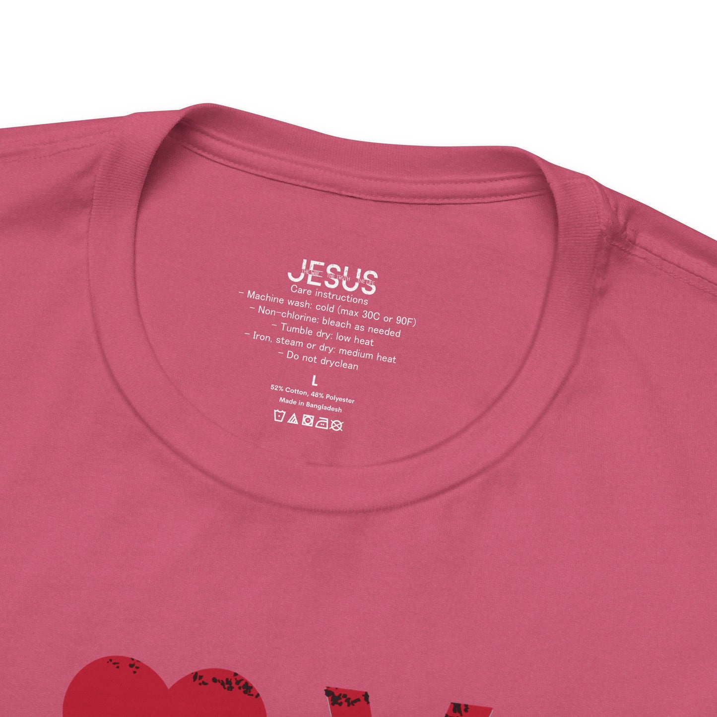 Love Like Jesus T-Shirt, Faith-Based Apparel, Christian Clothing, Inspirational Tee, Gift for Believers