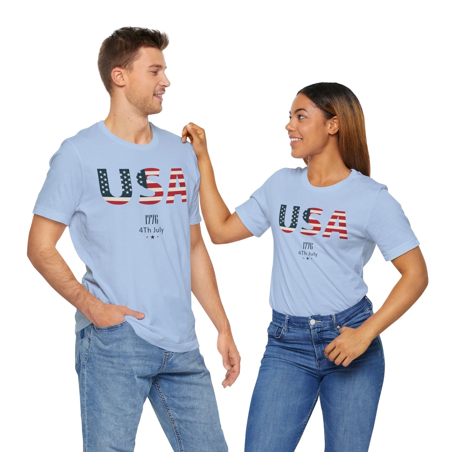 USA 1776 4th of July Tee