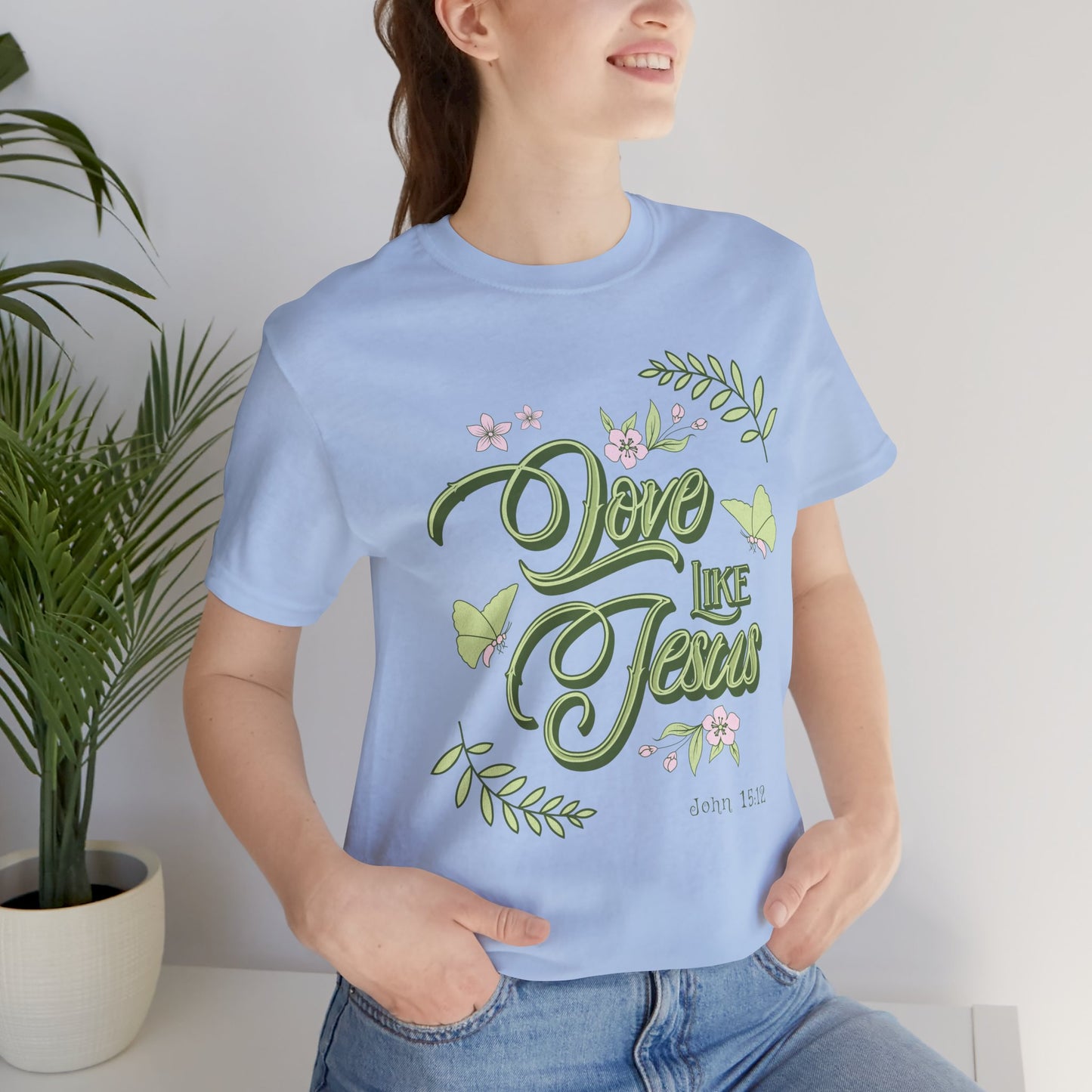 Christian T-Shirt Love Like Jesus Unisex Tee