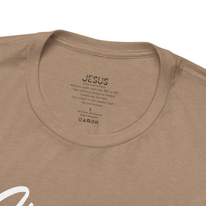 Wear Your Beliefs: Christ is the Reason Unisex Tee, Religious Short Sleeve T-Shirt, Inspirational Christian Clothing, Faith Tee