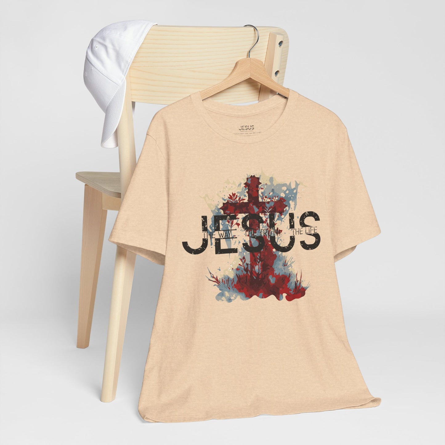 Divine Inspiration: The Way, The Truth, The Life Tee, Jesus Shirt, Religious Graphic Tee, Faith Apparel