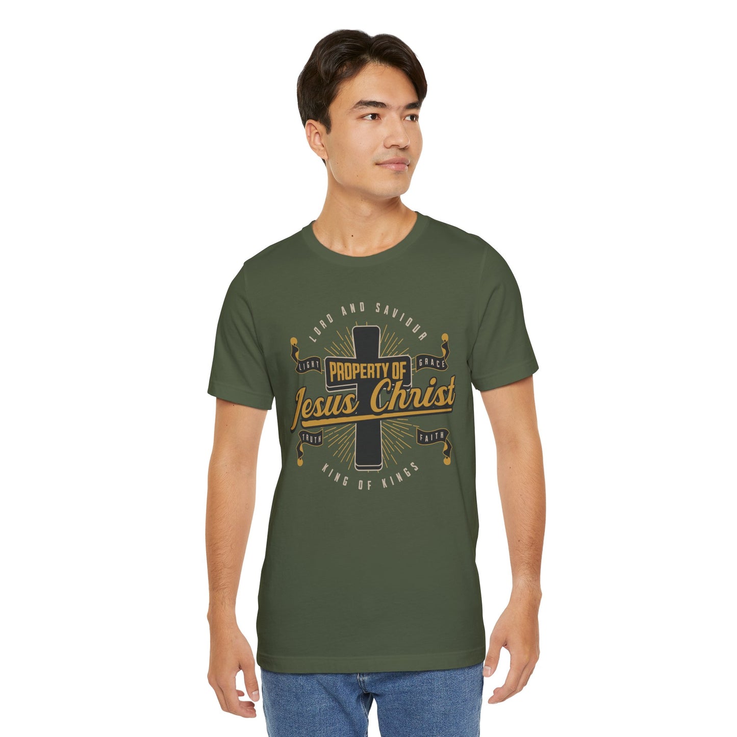 Christian Unisex Tee - Property of Jesus Christ Shirt