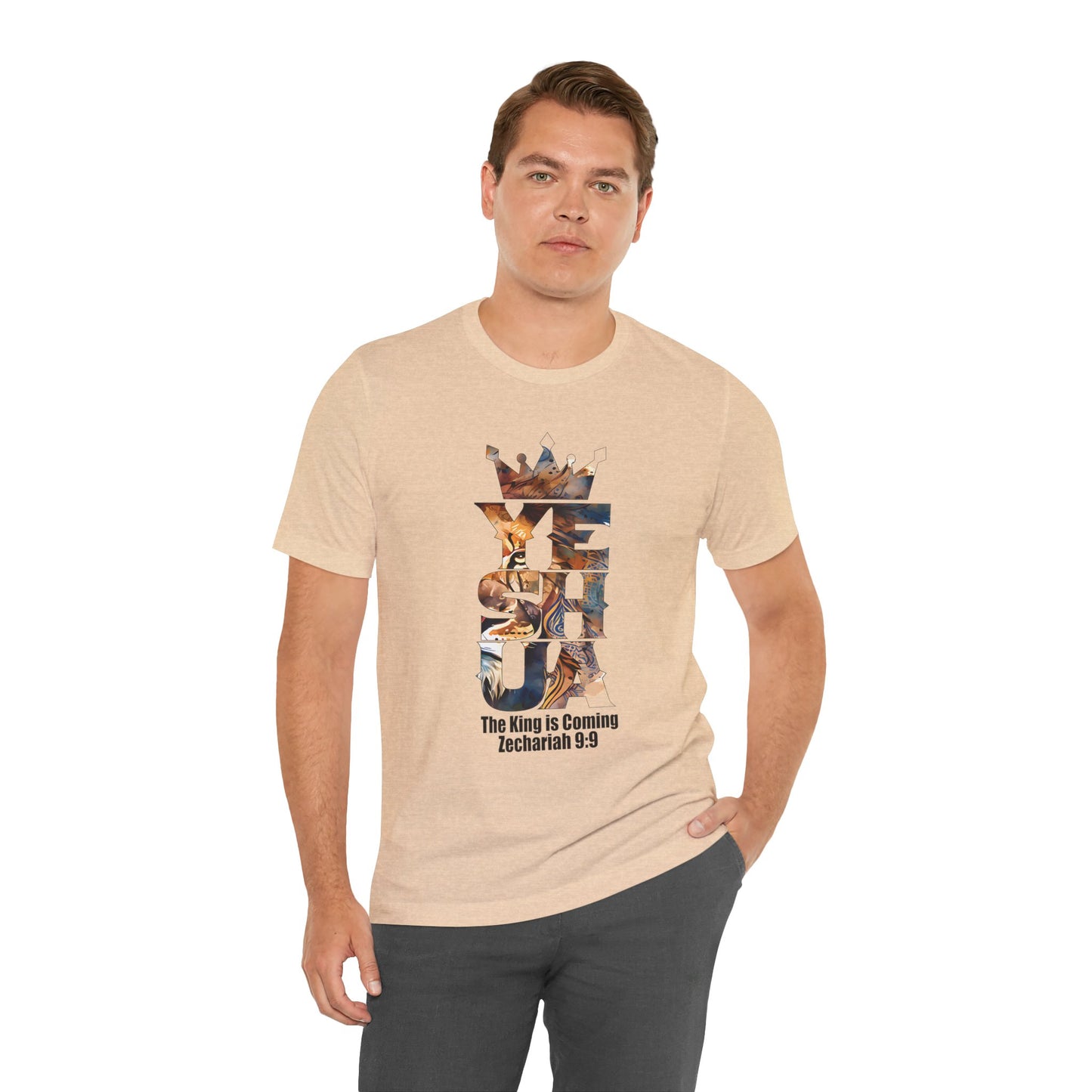 Inspirational Christian Tee with Biblical Verse, Perfect for Faith Events, Gifts, Religious Celebrations, Everyday Wear