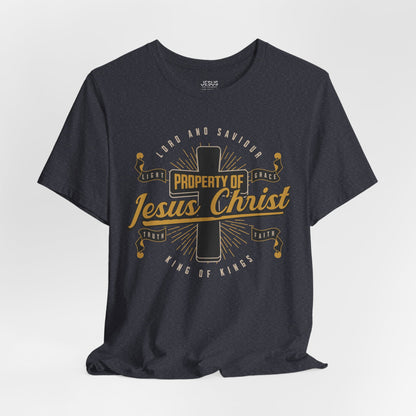 Christian Unisex Tee - Property of Jesus Christ Shirt