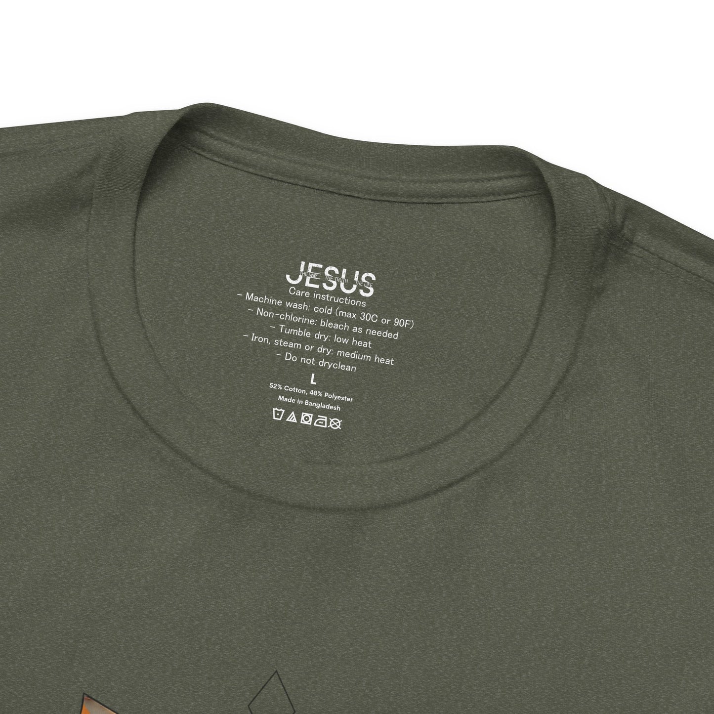 Inspirational Christian Tee with Biblical Verse, Perfect for Faith Events, Gifts, Religious Celebrations, Everyday Wear