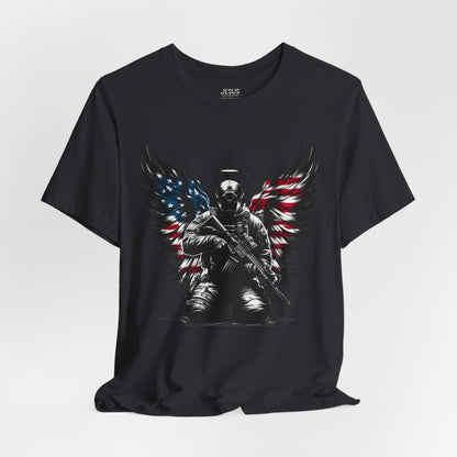 Patriotic Soldier with HaloT-shirt