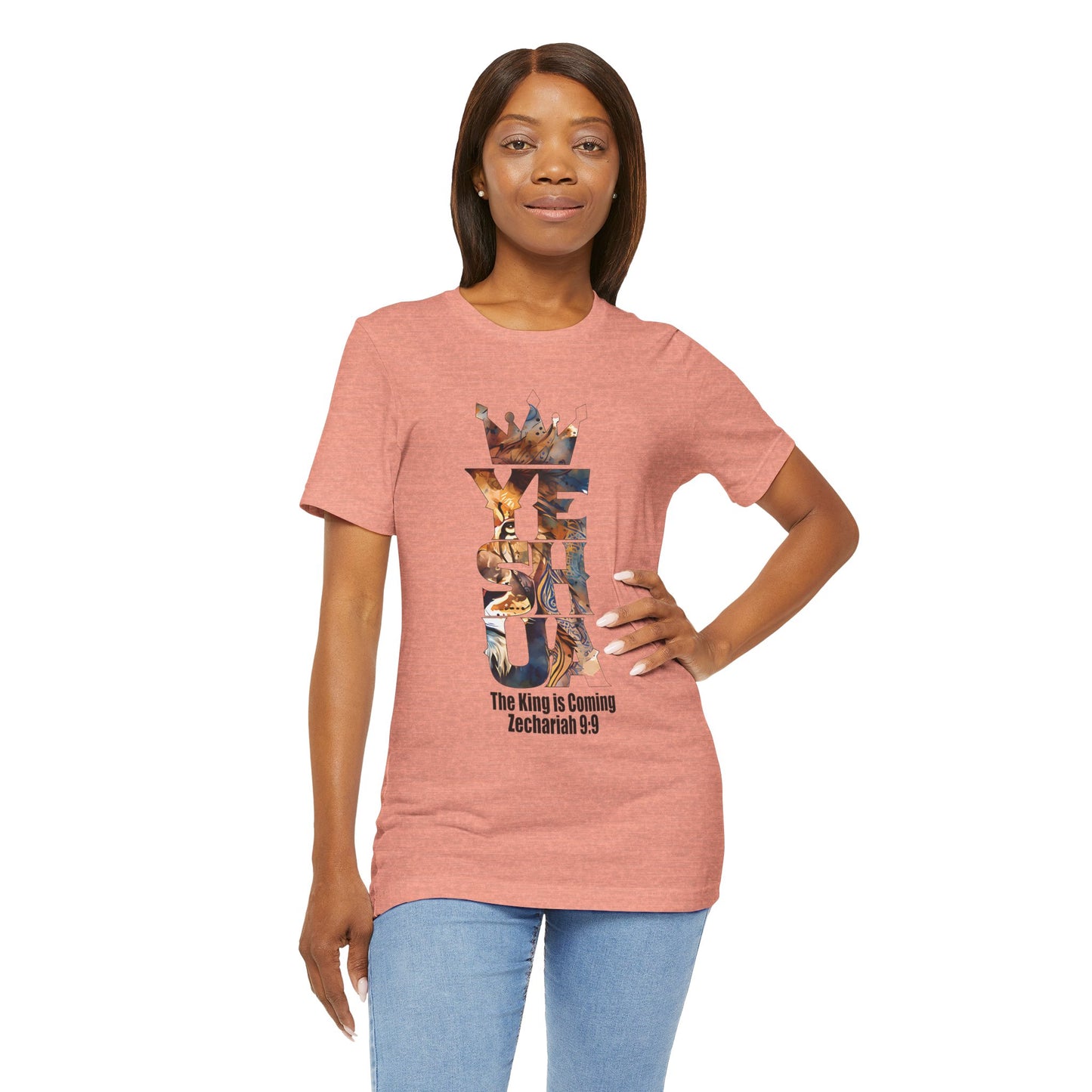 Inspirational Christian Tee with Biblical Verse, Perfect for Faith Events, Gifts, Religious Celebrations, Everyday Wear