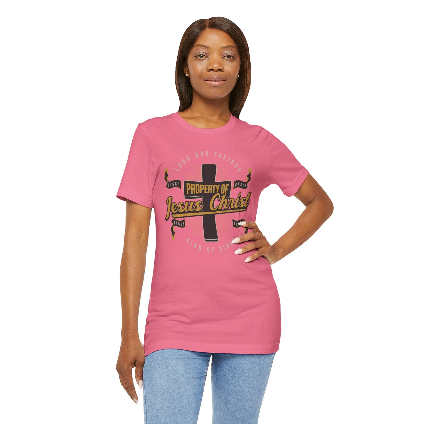 Christian Unisex Tee - Property of Jesus Christ Shirt