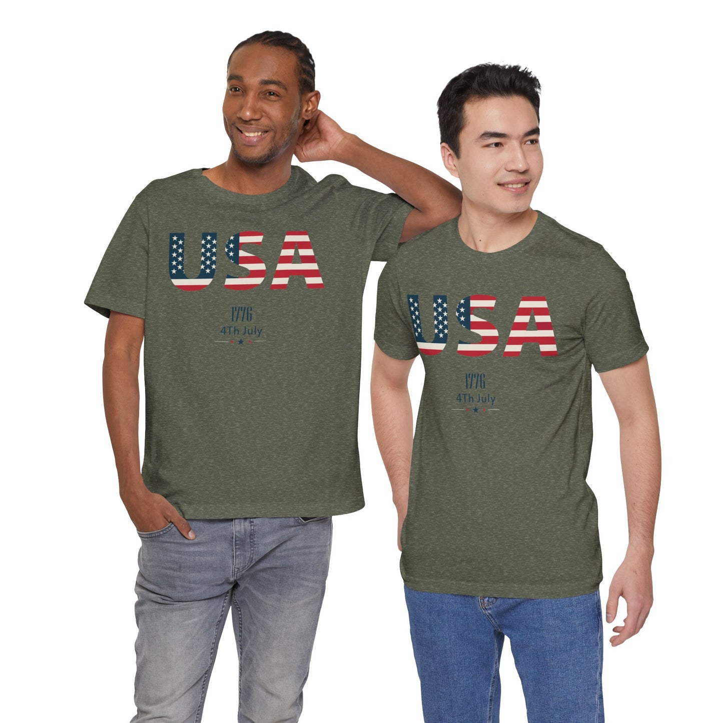 USA 1776 4th of July Tee