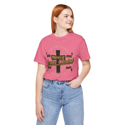 Christian Unisex Tee - Property of Jesus Christ Shirt