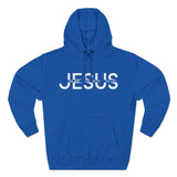 Religious Christian Three-Panel Fleece Hoodie, Bible Quote Sweatshirt, Christian Apparel, Religious Gift, Jesus Hoodie, Christian Clothing