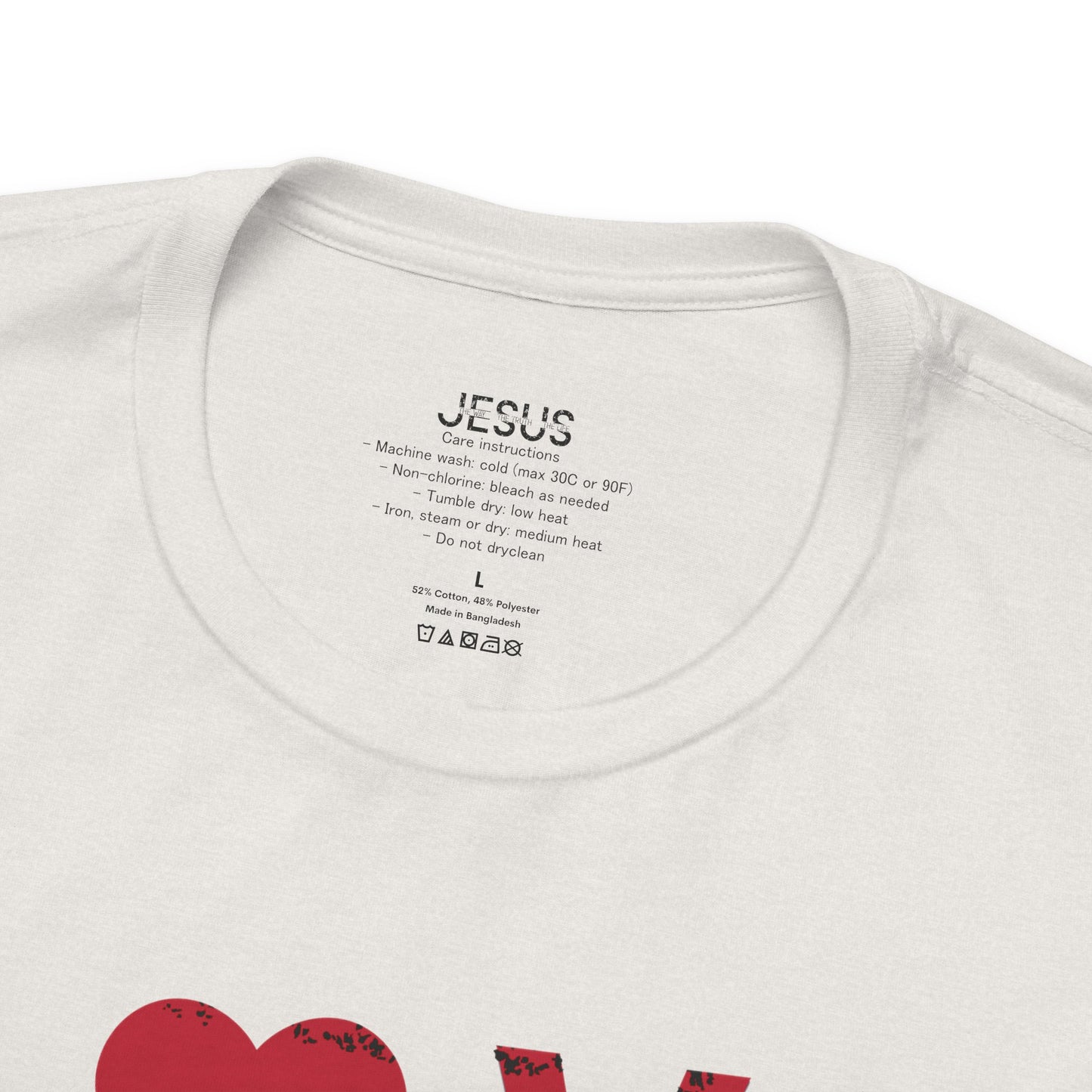 Love Like Jesus T-Shirt, Faith-Based Apparel, Christian Clothing, Inspirational Tee, Gift for Believers