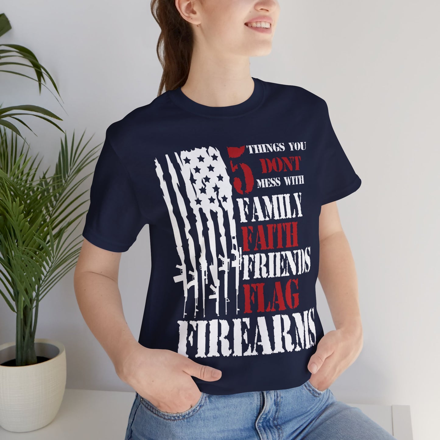 Patriotic Tee Shirt, USA Flag Faith Family Friends Graphic Unisex Jersey, Patriotic Shirt, American Apparel, Patriotic Clothing, Patriotic