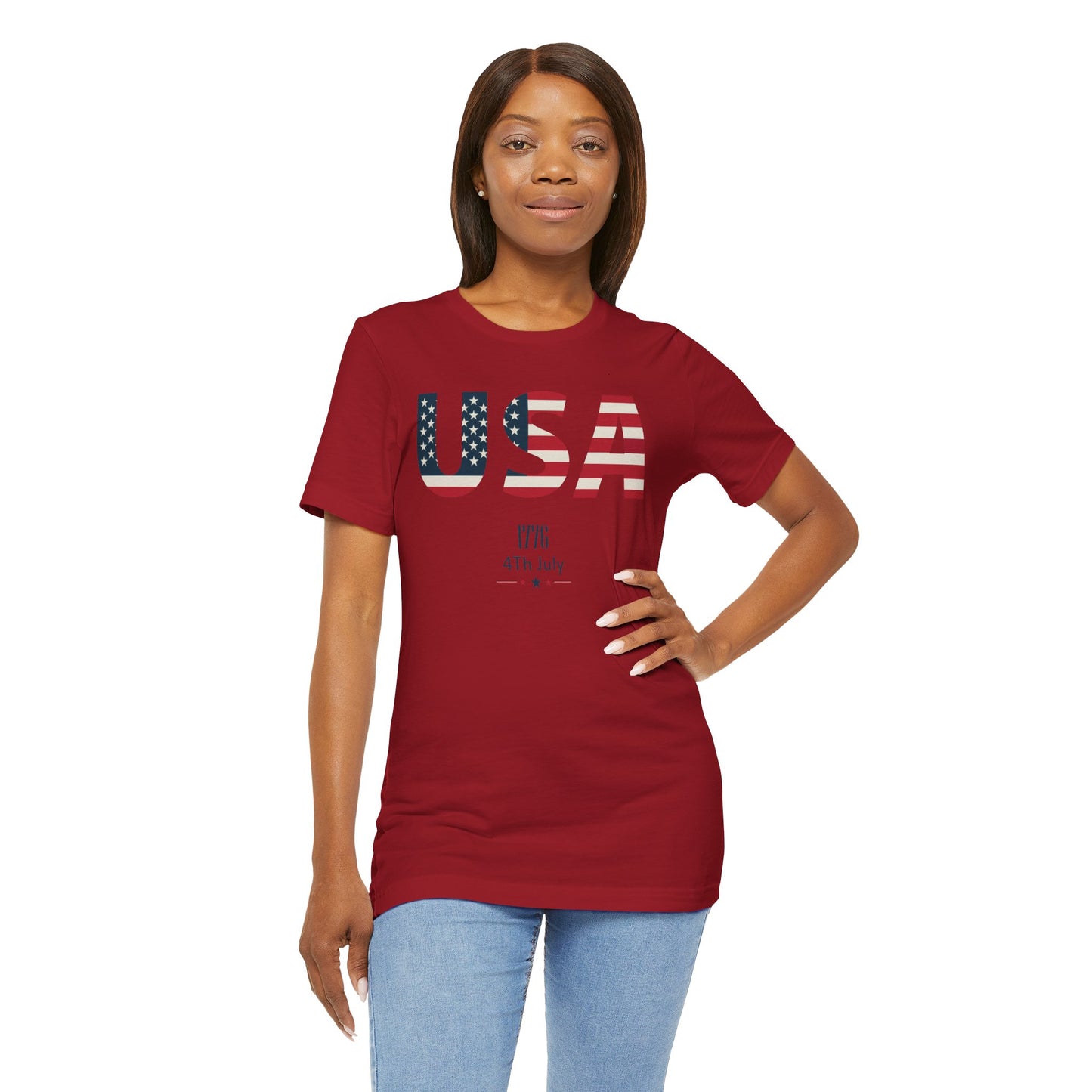 USA 1776 4th of July Tee