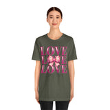 Love Like Jesus Tee, Cute Christian Shirt, Inspirational Tee, Gift for Her, Faith-Based Fashion, Summer Outfit