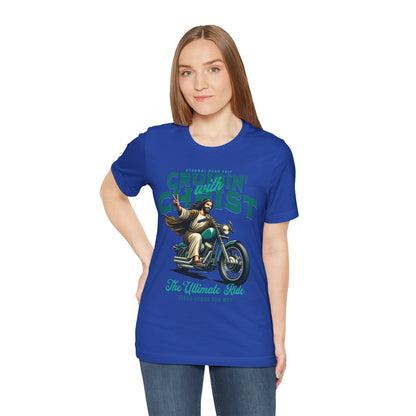 Christian Unisex Tee - Cruisin' with Christ Design