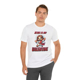 Jesus is my Valentine Great Gift for Him or Her Jersey Short Sleeve Tee, Love Tee, Romantic Shirt, Couples Shirt