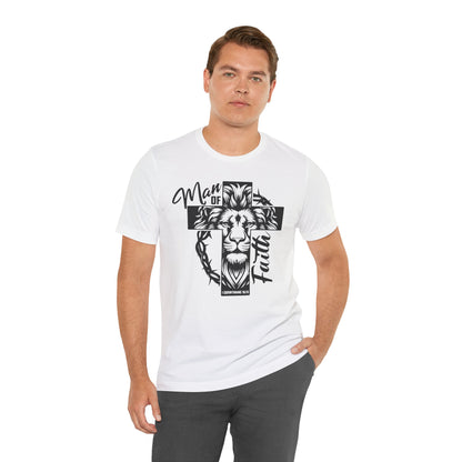 Man of Faith Unisex Jersey Short Sleeve Tee