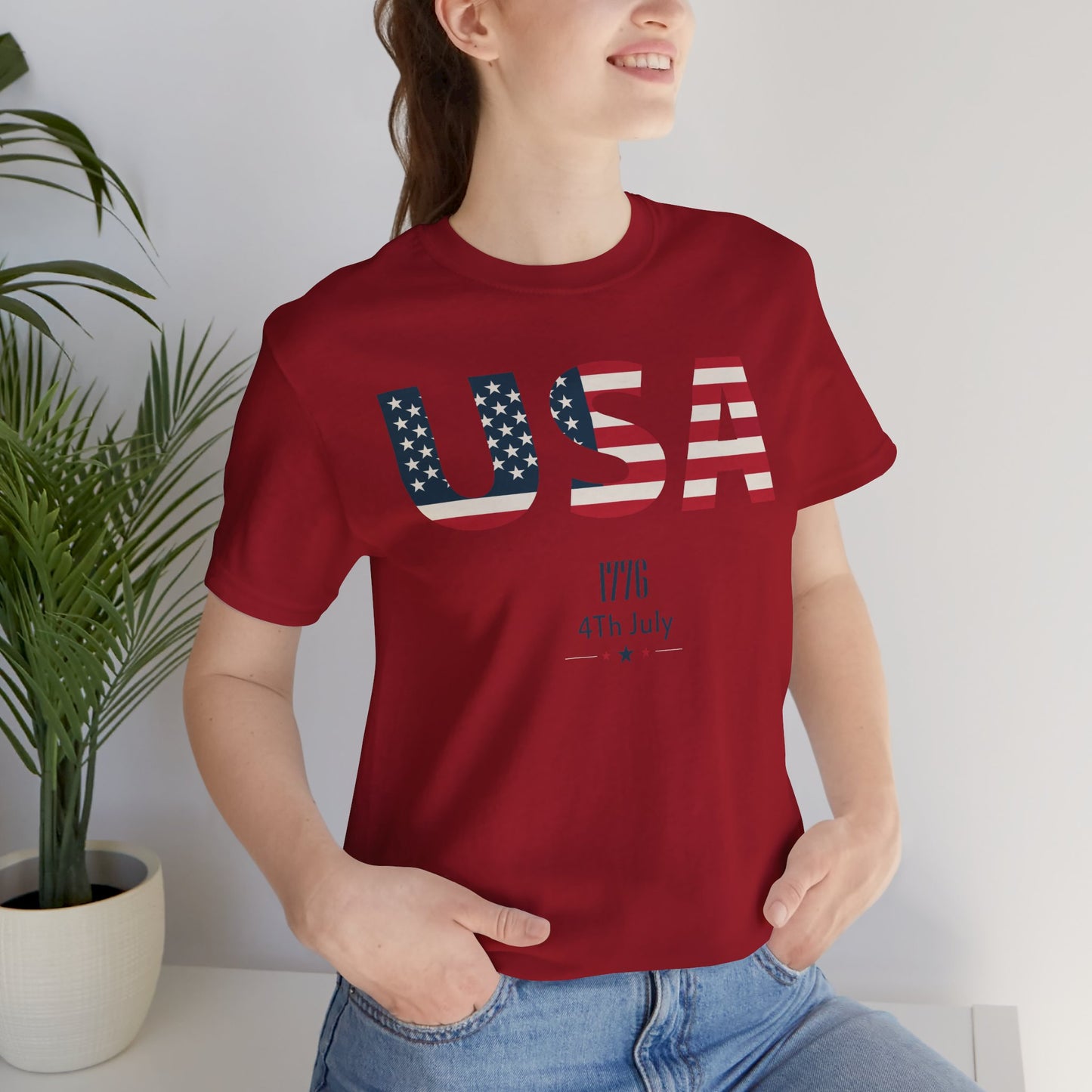 USA 1776 4th of July Tee