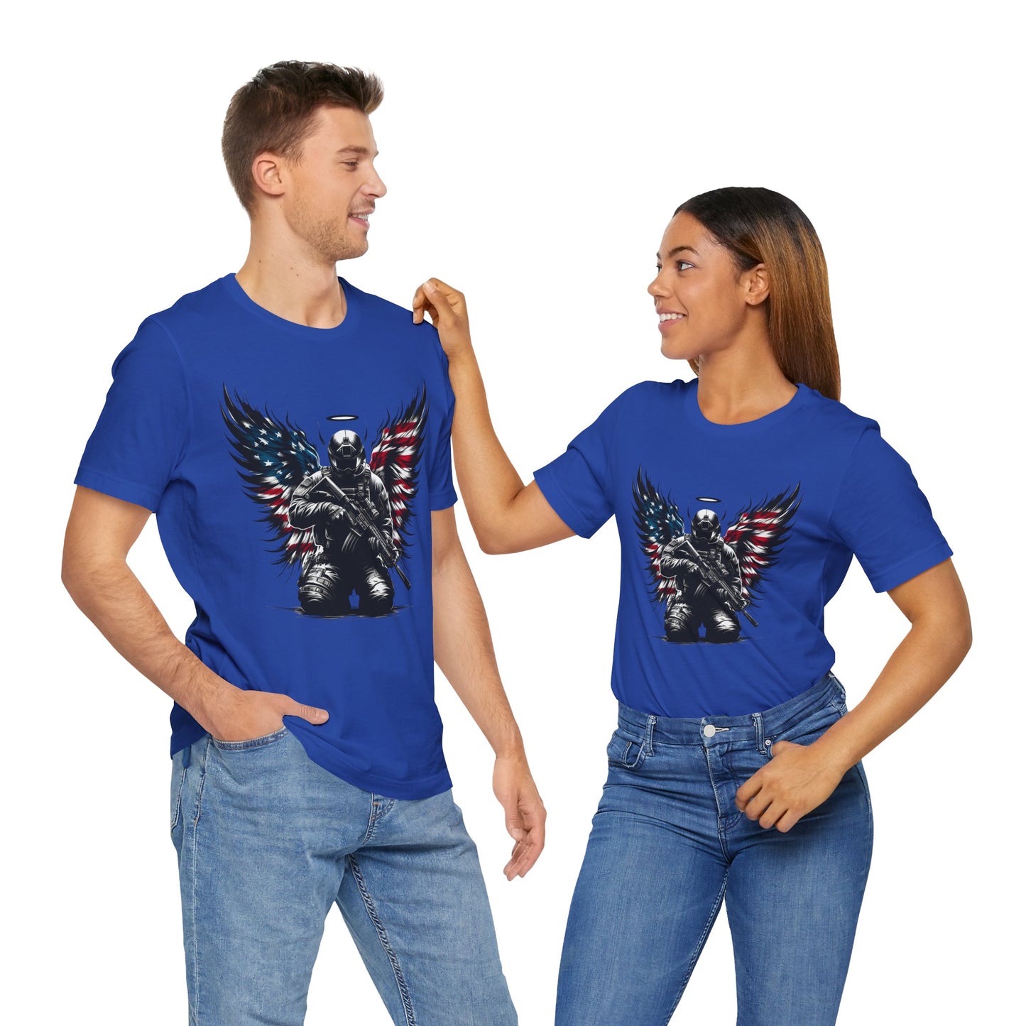 Patriotic Soldier with HaloT-shirt