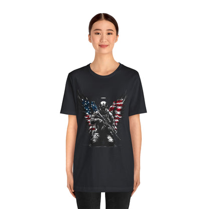 Patriotic Soldier with HaloT-shirt