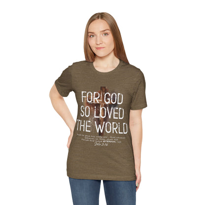 Faithful Christian Unisex Tee, Scripture Graphic Tshirt, Religious Gift, Jesus Lover Shirt, Christian Apparel, Bible Verse Clothing