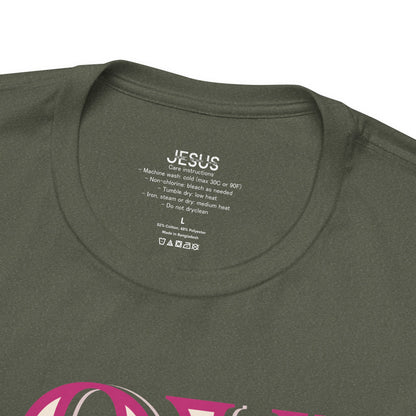 Love Like Jesus Tee, Cute Christian Shirt, Inspirational Tee, Gift for Her, Faith-Based Fashion, Summer Outfit