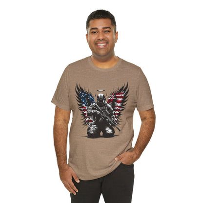 Patriotic Soldier with HaloT-shirt