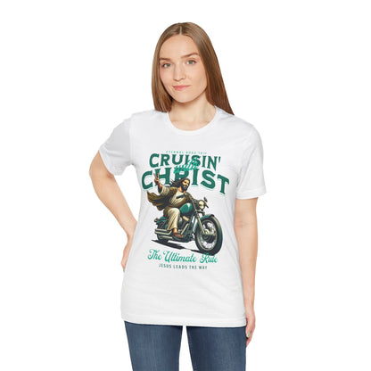 Christian Unisex Tee - Cruisin' with Christ Design