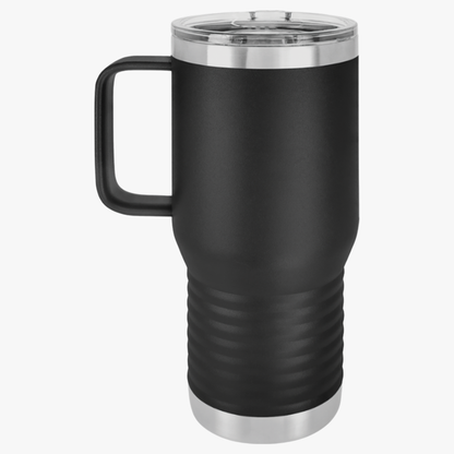 Faithful Travel Mug, 20oz - Man of Faith Design