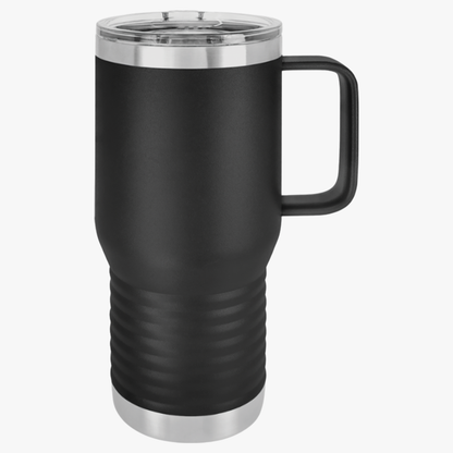Faithful Travel Mug, 20oz - Man of Faith Design