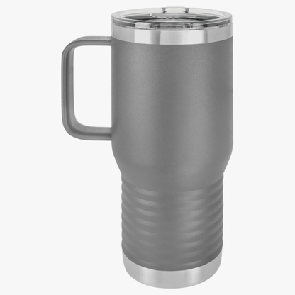 Faithful Travel Mug, 20oz - Man of Faith Design