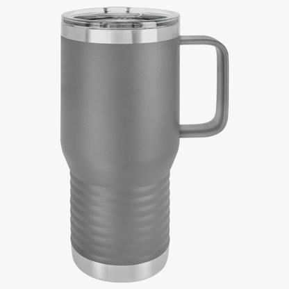 Faithful Travel Mug, 20oz - Man of Faith Design