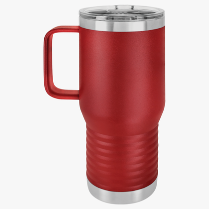 Faithful Travel Mug, 20oz - Man of Faith Design