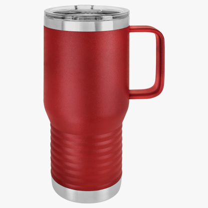 Faithful Travel Mug, 20oz - Man of Faith Design