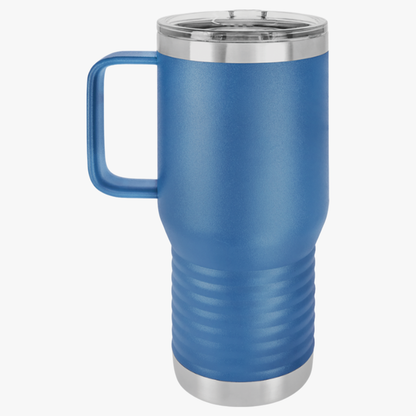 Faithful Travel Mug, 20oz - Man of Faith Design