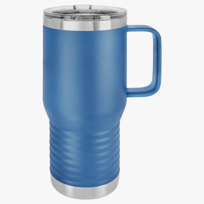 Faithful Travel Mug, 20oz - Man of Faith Design