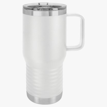 Faithful Travel Mug, 20oz - Man of Faith Design