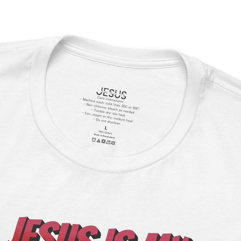 Jesus is my Valentine Great Gift for Him or Her Jersey Short Sleeve Tee, Love Tee, Romantic Shirt, Couples Shirt