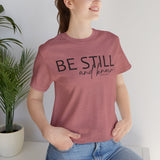 Faith-based Unisex Tee, Christian Apparel, Religious Shirt, Spiritual Gift, Inspirational Graphic Shirt, Comfortable Short Sleeve Top