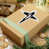 Stickers - Cross Water Mark Design for Faithful Christians