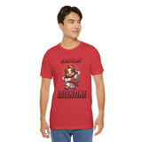 Jesus is my Valentine Great Gift for Him or Her Jersey Short Sleeve Tee, Love Tee, Romantic Shirt, Couples Shirt